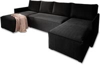 Masseno Ecksofa TRES mit Schlaffunktion U-Form, Sofa mit Bettkasten,...