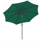 SONGMICS Sonnenschirm 300 cm, UPF 50+, Strandschirm, beidseitig um 30&deg; knickbar,