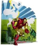 McFarlane Toys - Marvel Iron Man Posed Figur im Massstab 1:10 mit Szene (The
