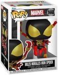 Funko POP! Marvel: Miles Morales Iron Spider - 1 in 6 Chance of Rare Chase 