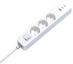 Xiaomi Power Strip - 3-Fach Steckdosenleiste mit zus&auml;tzlich 2X 20W USB-C & 1x 18W