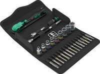 Wera 05005541001 8100 SA 14 Zyklop Comfort Knarrensatz, Umschalthebel,...