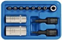 SW-Stahl 61719L Spezial-Steckschl&uuml;sselsatz 1/4 Zoll 12-teilig I f&uuml;r Klimaanlage I