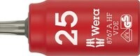 Wera 05005923001 8767 A VDE HF TORX&reg; Zyklop Bitnuss, isoliert, mit 1/4"-Antrieb, mit
