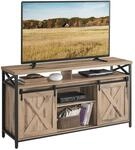 VASAGLE TV-Schrank, Lowboard f&uuml;r Fernseher bis zu 65 Zoll, mit verstellbaren