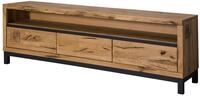 MASSIVMOEBEL24.DE | VILLANDERS TV-Board 170x40x56 Wildeiche ge&ouml;lt, Farbe:Natur