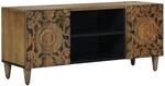 vidaXL TV-Schr&auml;nk Braun 105 x 33,5 x 46 cm Massivholz Mango, Elegante Mango...