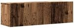 vidaXL TV-Wandschrank Altholz-Optik 100x30x30 cm Holzwerkstoff, HiFi-Schrank,