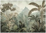 WallArena - Vlies Fototapete Landschaft 400x280 cm - Fototapeten - Tapeten -...