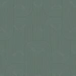 Superfresco Easy Vliestapete Geo Green 10mx52cm | Tapeten Wohnzimmer,...