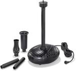 esotec Teichpumpe mit Sprinklerset, Springbrunnenpumpe, Wasserspiel Pumpe,