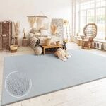 Paco Home Teppich Wohnzimmer Schlafzimmer Kurzflor Skandinavisches Boho Muster
