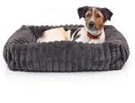 Wallace & Jones | Hundebett Mary - anthrazit | M | ca. 71 x 58 x 18 cm | weicher