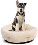 Wallace & Jones | Hundebett beige Cloey - gem&uuml;tlicher Hundekorb mittelgro&szlig;e...
