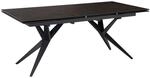 FineBuy Design Esstisch ausziehbar 180&ndash;260 cm &ndash; Glas-Keramik Tischplatte &ndash;