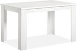 Homestyle4u 2181, Esszimmertisch 120x80 K&uuml;chentisch Esstisch Ausziehbar Holz...