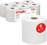 WypAll L20 General Clean Cleaning and Maintenance Wipes 7261-2-Ply Centrefeed Rolls -