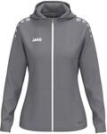 JAKO One Kapuzenjacke &ndash; Atmungsaktive Sportjacke f&uuml;r Damen aus 100%...