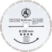 BGS Diy 3934 | Segment-Trennscheibe | &Oslash; 230 mm