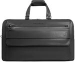 PIQUADRO Reisetasche &ndash; Premium Leder &ndash; 43 l &ndash; abnehmbarer Schultergurt &ndash;