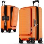 Stratic NOVIUM Hartschalenkoffer &ndash; Trolley mit 4 Rollen, TSA-Zahlenschloss,
