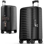 Stratic NOVIUM Hartschalenkoffer &ndash; Trolley mit 4 Rollen, TSA-Zahlenschloss,