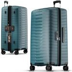 Stratic NOVIUM Hartschalenkoffer &ndash; Trolley mit 4 Rollen, TSA-Zahlenschloss,
