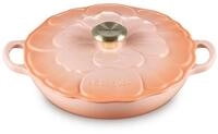 Le Creuset Signature Emaillierter Gusseisen-Bl&uuml;tenblatt-Schmorpf, 2,25 l,...