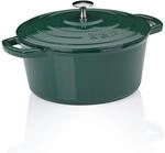 kela Br&auml;ter Gusseisen rund 3,8 Liter, Dutch Oven CALIDO, Induktion Gussbr&auml;ter mit