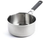 KitchenAid Classic Stainless Steel 3-Schicht-Kasserolle 16 cm/1,5 Liter, Plattiert,