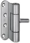 T&uuml;rband VN 3739/M10 x 1 f. gef&auml;lzte T&uuml;ren, Bandh&ouml;he 95 mm, Stahl vernickelt...