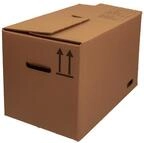 Umzugskarton 2 wellig Au&szlig;enma&szlig; 650 x 350 x 370 mm bis 50 kg belastbar