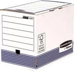 BANKERS BOX Archivschachtel A4+ Format, 200 mm R&uuml;ckenbreite, System Serie, mit