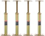 VEVOR Bodenheber, 4er-Set, H&ouml;henbereich von 29,4 bis 40,6 cm, max. Tragkraft pro