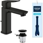 GROHE Dice, Waschtischarmatur, wassersparend (Wasserhahn f&uuml;r das Bad, Badarmatur mit