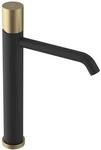 Sapho ULTRATAP Waschtischarmatur, Schwarz matt/Gold matt