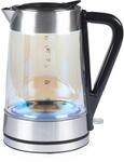 Salter Irisierender Wasserkocher , 1,7L mit blauer LED-Beleuchtung, BPA-frei,