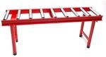 DEMA Rollenbahn RB1700 165x49x67 cm, 200 kg Tragkraft, Rollentisch,...