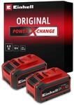 Original Einhell Akku PXC-Twinpack 18V 4-6 Ah Multi-Ah Power X-Change Plus...