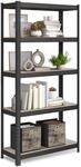 SONGMICS Standregal, B&uuml;cherregal, Lagerregal, 5 Ablagen, verstellbar, 30 x 75 x 150