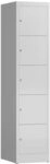 L&uuml;llmann XL Schlie&szlig;fachschrank F&auml;cherschrank 5 F&auml;cher, 1800 x 400 x 500 mm...