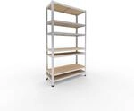 shelfplaza Home 180x100x40 cm Schwerlastregal in verzinkt mit 7 B&ouml;den und 125...