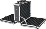 HMF 14411-02 Alu Waffenkoffer f&uuml;r 2 Pistolen | Doppelseitig | 31 x 26 x 15 cm 