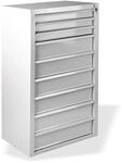 ADB Schubladenschrank RAL7035 Werkzeugschrank 9SL Schrank Schubladen, aus...