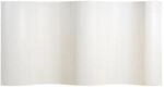 Homestyle4u Paravent Raumteiler Bambus Wei&szlig; 145 cm hoch Wellenform Rollbar...