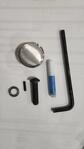 Stiletto TiBone Smooth Steel Replacement Face for TB15, Hammer, Silber, 0.01...