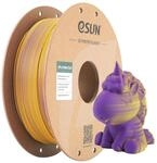 eSUN Matte PLA Dual Colour Filament, Violett Gelb,1KG