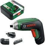 Bosch IXO8 Akku-Schrauber (Bitsatz, Exzenter-Vorsatz, Winkelvorsatz,