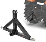 VEVOR 3-Punkt-Anh&auml;ngerkupplung mit 5,08 cm Empf&auml;nger, Dreipunktaufnahme, 1360 kg