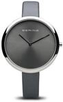 BERING Damen Uhr Quarz Movement - Classic Collection mit Satin und Saphirglas